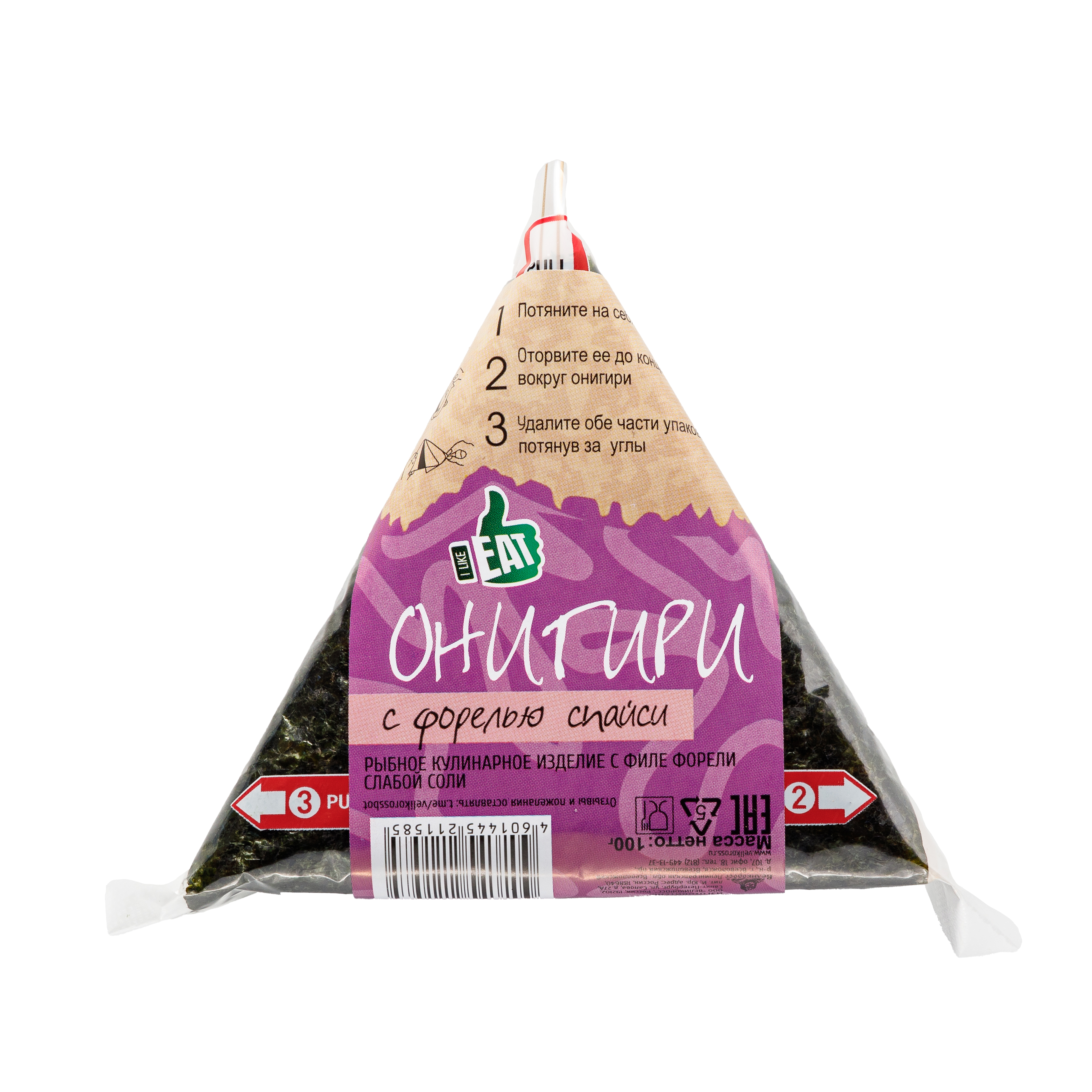 Онигири с форелью спайси, 100 г