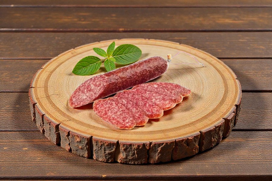 Сервелат Титулованный с/к вес упак 0,3 кг (Ч)