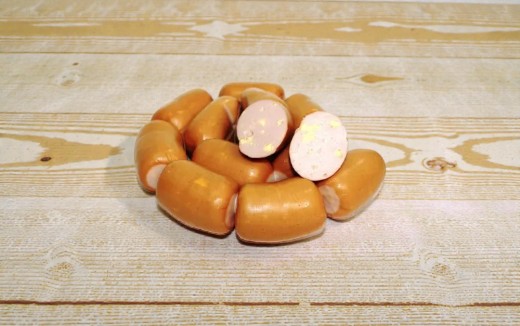 Сардельки с сыром н/о мгс вес упак