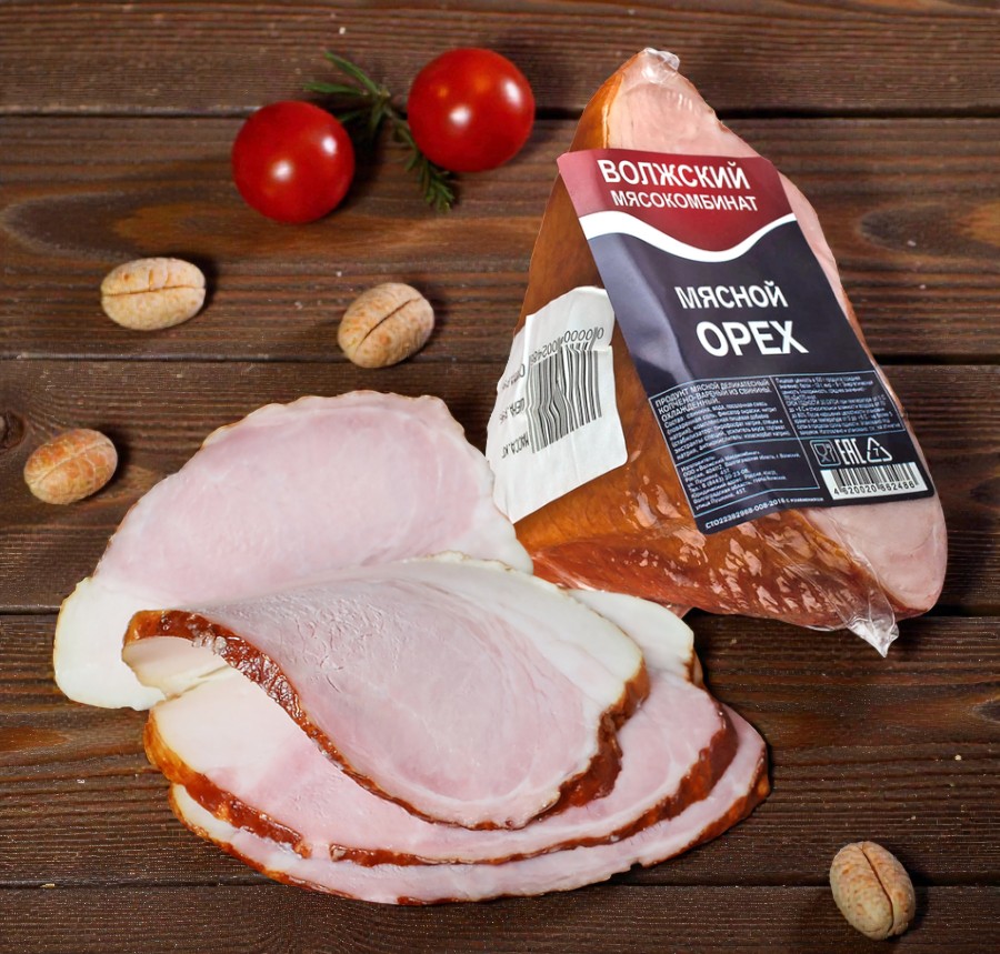 Орех мясной к/в (порц.0,33-0,35) в/у вес упак