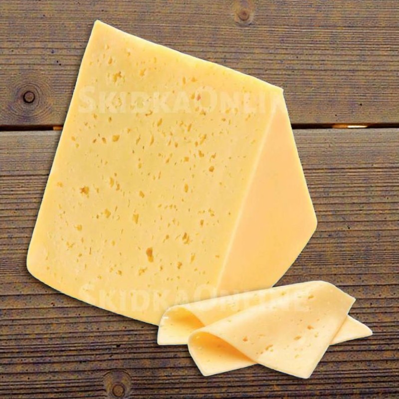 Сыр “Российский” м.д.ж. 50% 200гр. “Сырная Долина” г.Курск