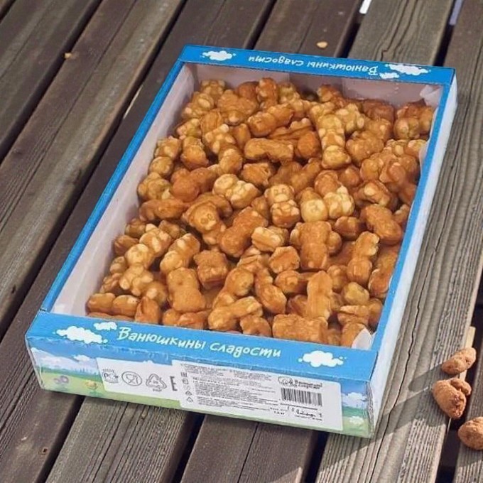 Кексы шт. Медвежьи сладости со сгущенкой, 1 уп/1,5 кг