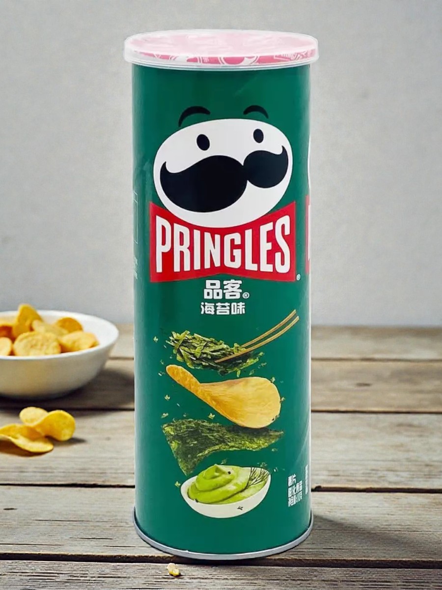 Чипсы картофельные Pringles со вкусом морских водорослей