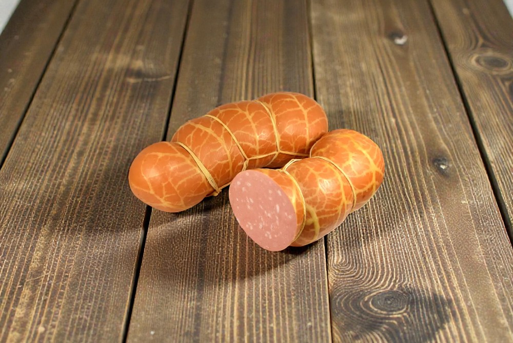 Любительская вкусная вареная колбаса н/о мгс вес упак.