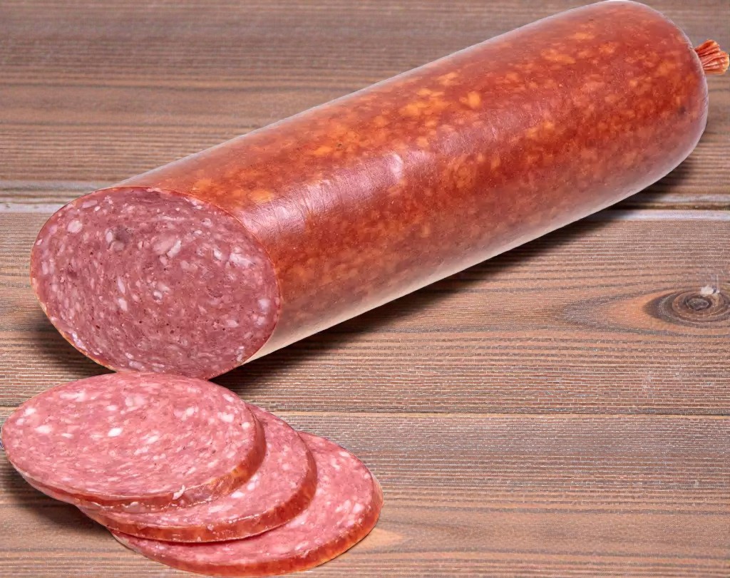 Коньячный сервелат в/к в/у вес упак