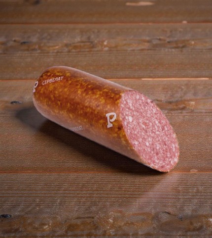 Русский сервелат в/к в/у вес упак