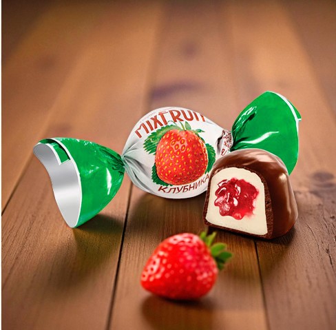 Конфеты “Donko MixFruit” клубника 1,3 кг