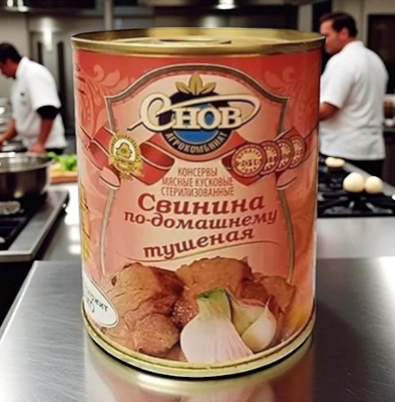 Свинина туш. “По-Домашнему” 338г
