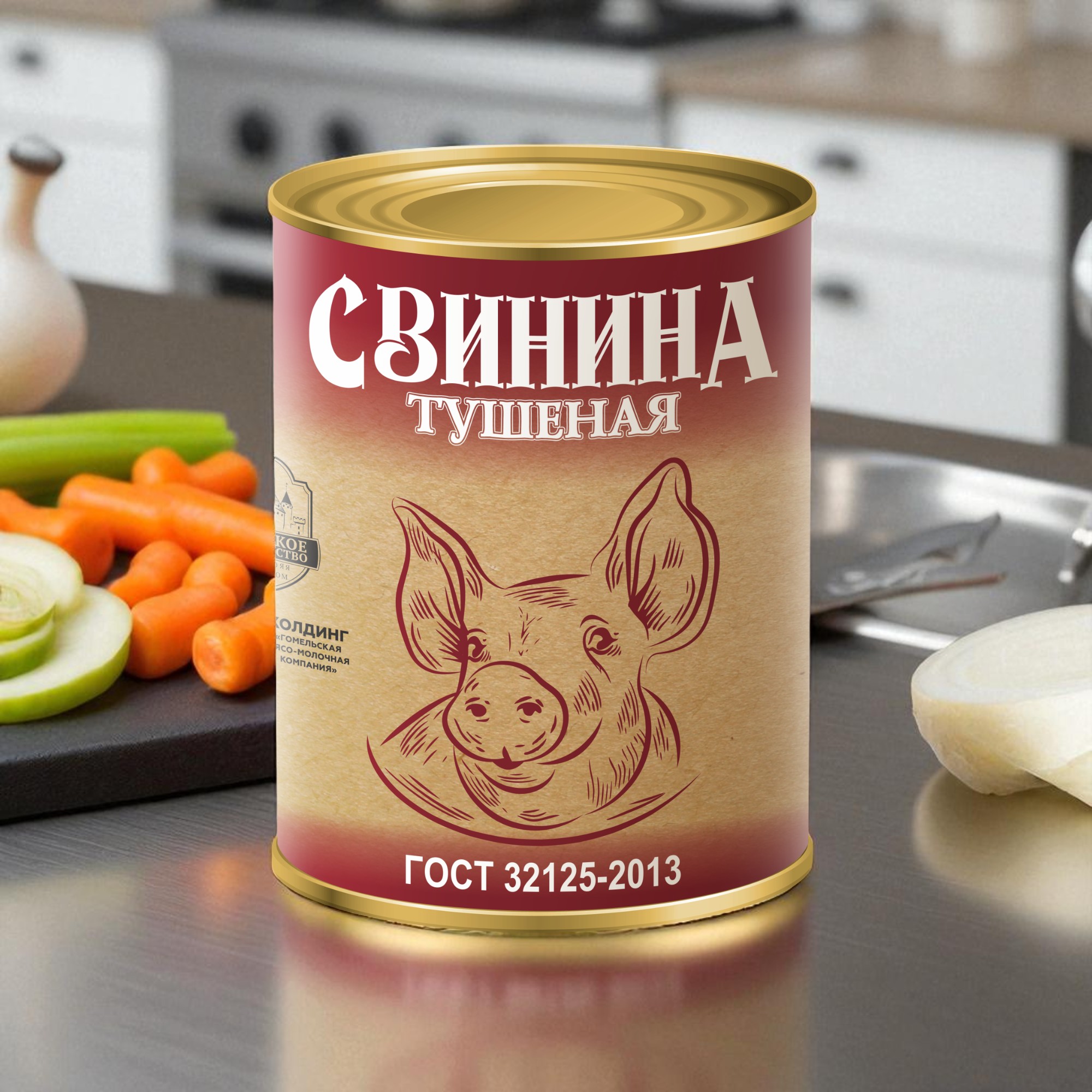 Свинина туш. 1с 338г