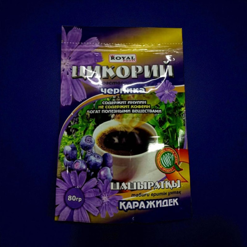 Цикорий с черникой 80гр дойпак