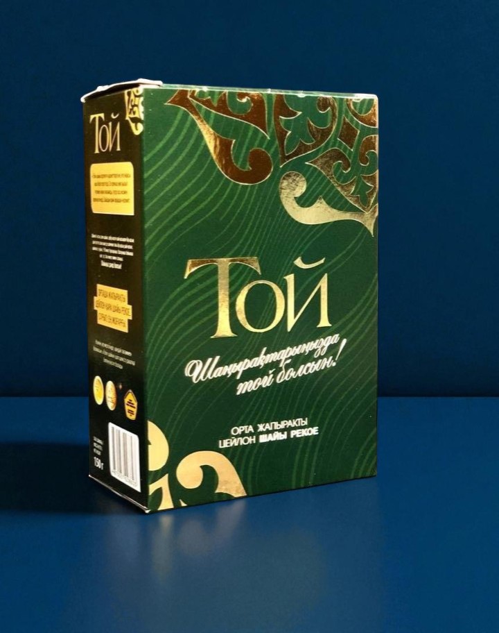 Чай “Той” Черный Цейлон лист 150г (зеленая пач)