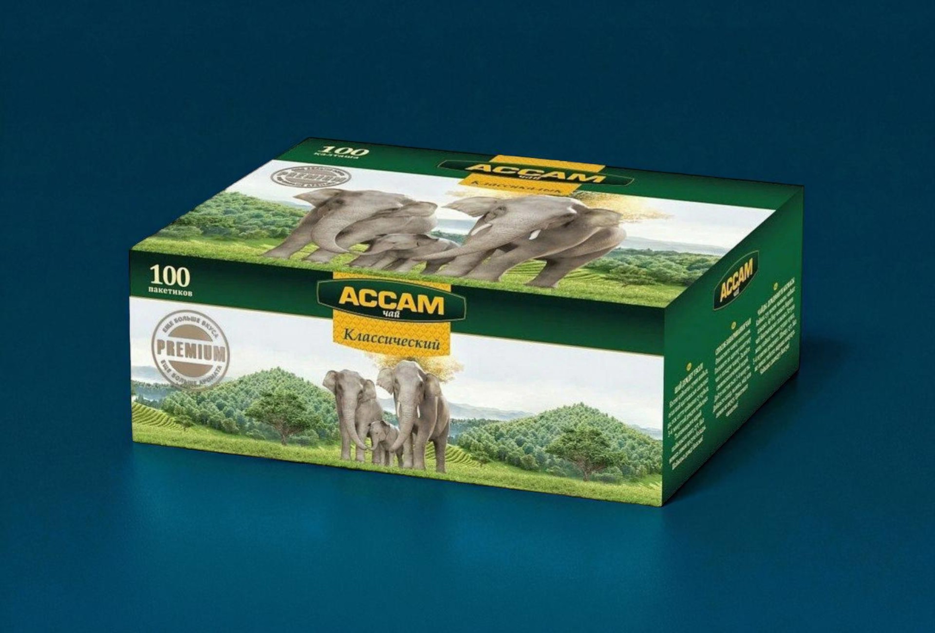 Чай “Ассам” 100х1,8г пакет