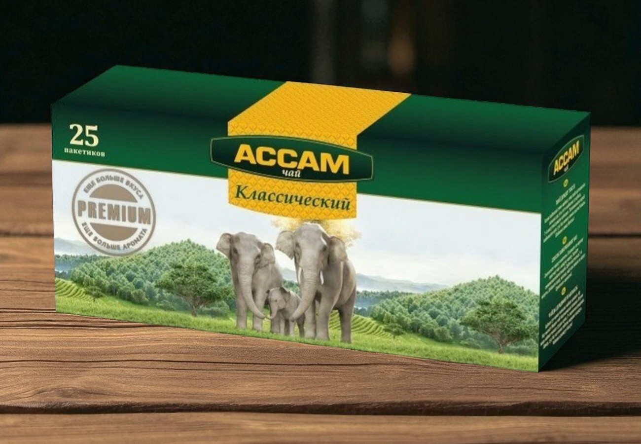 Чай “Ассам” класс. 25х1,8г пакет