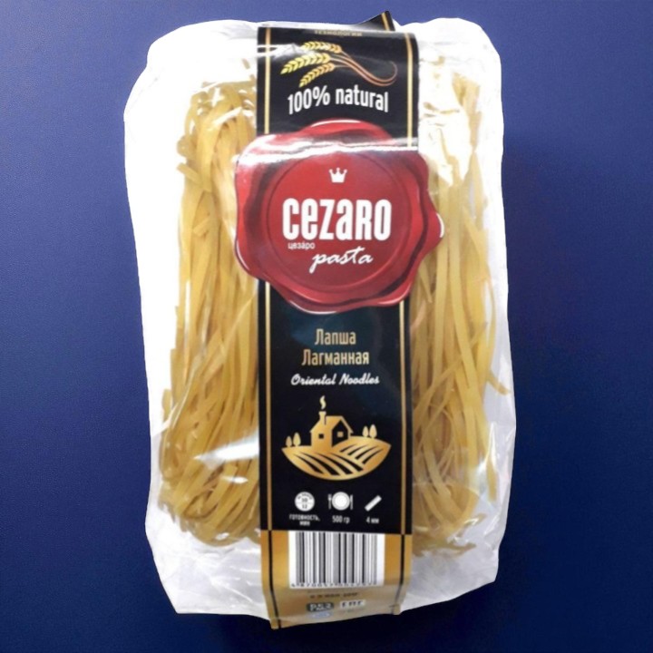 Лапша лагманная “Cesaro” 500 г