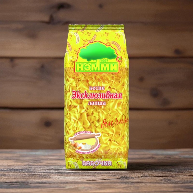 Лапша “Кэмми” яичная Бабочка 250 г
