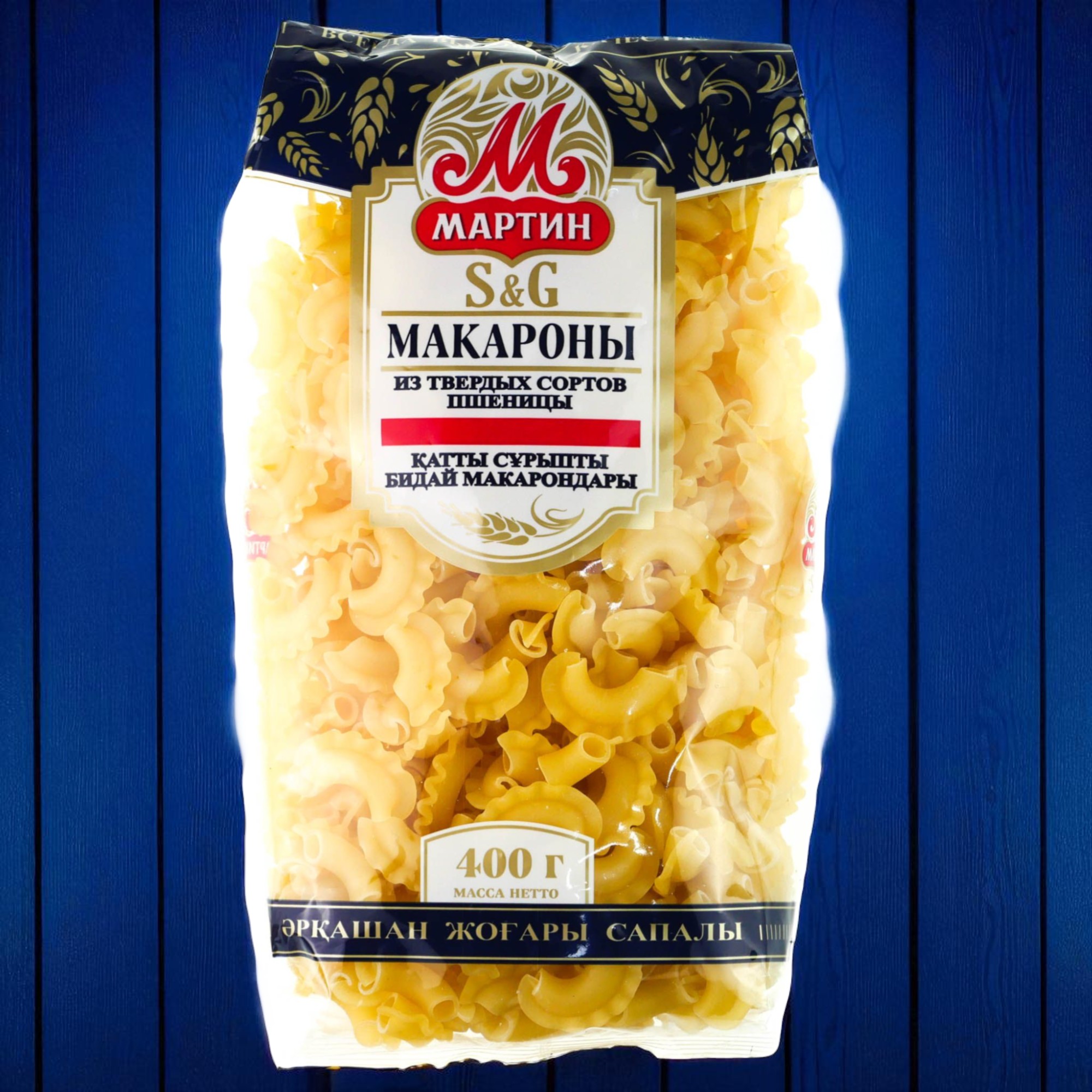 Макароны Мартин гребешки 400г