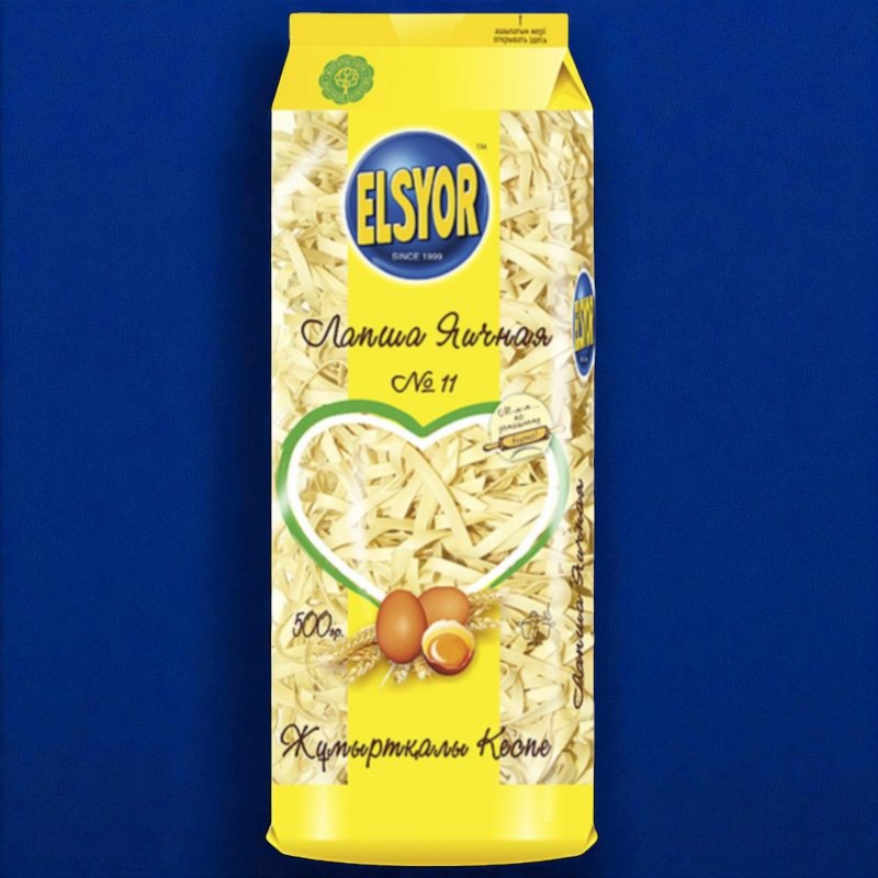 Лапша ELSYOR для супа №20 тонкая 400г