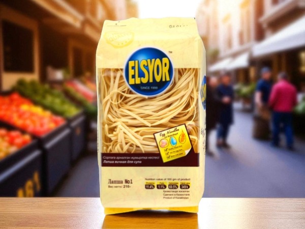 Лапша ELSYOR для супа №21 средняя 400г