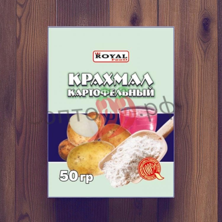 RF Крахмал 50г м/у