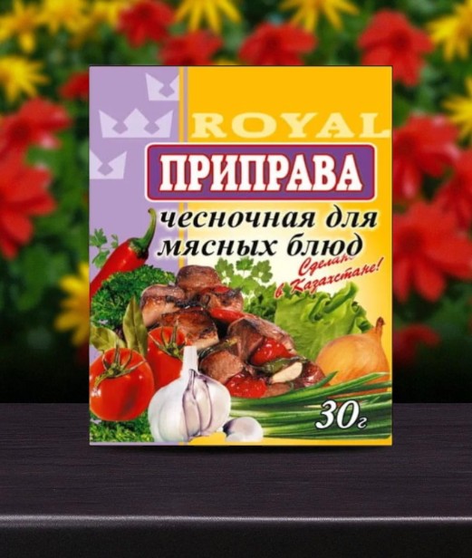 Приправа чесночная для мясных блюд 30г ТМ “Красное поле”