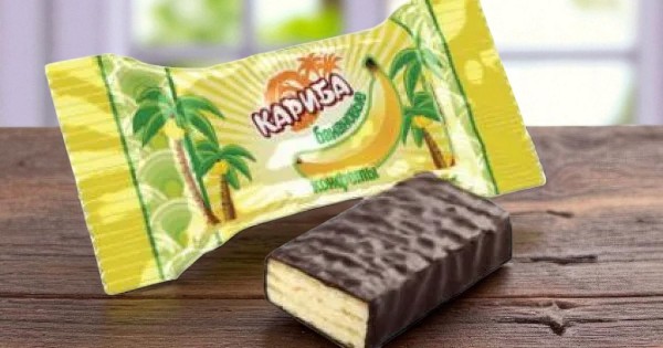 Конфеты “Кариба” банановые 2,0 кг