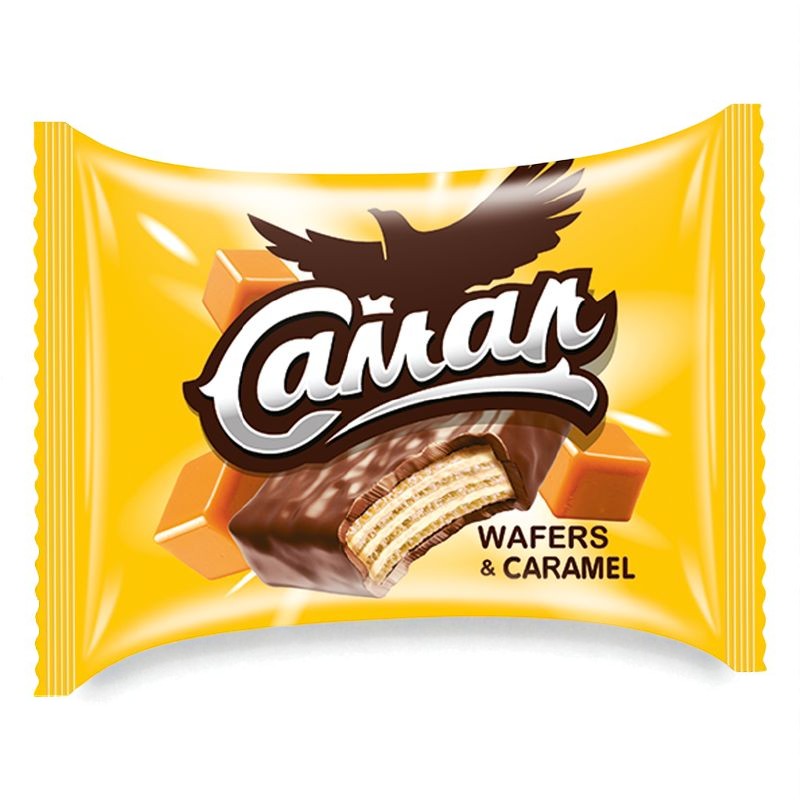 Конфеты Самал Wafers&caramel 0.5 кг