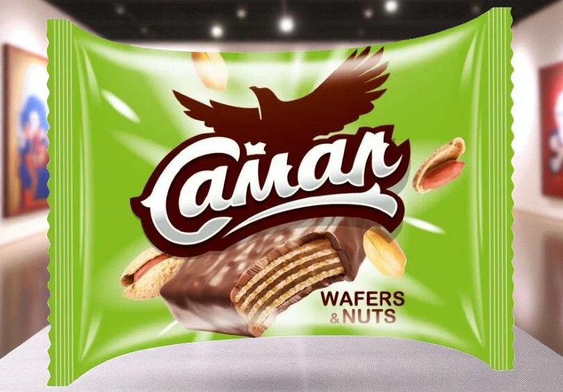Конфеты Самал Wafers&nuts 0.5 кг