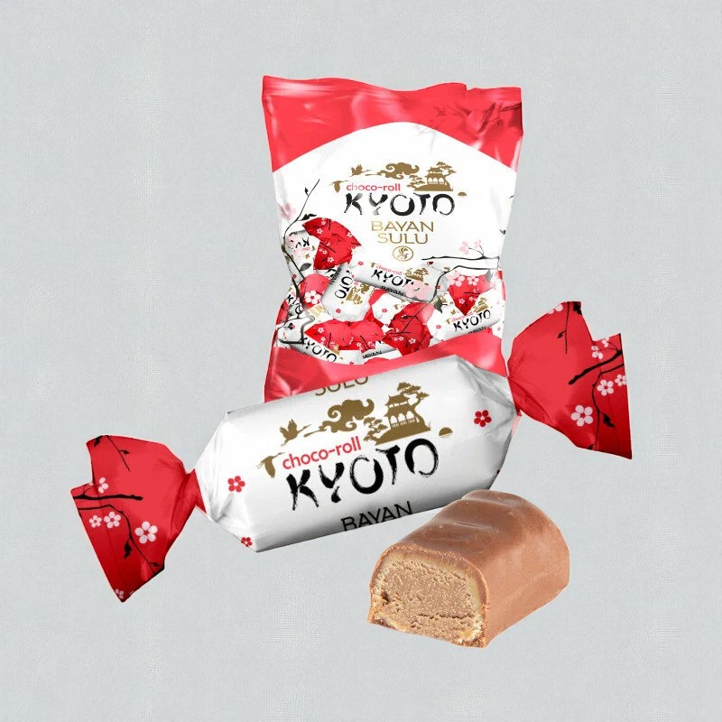 Конфеты KYOTO choco-roll 1,0 кг