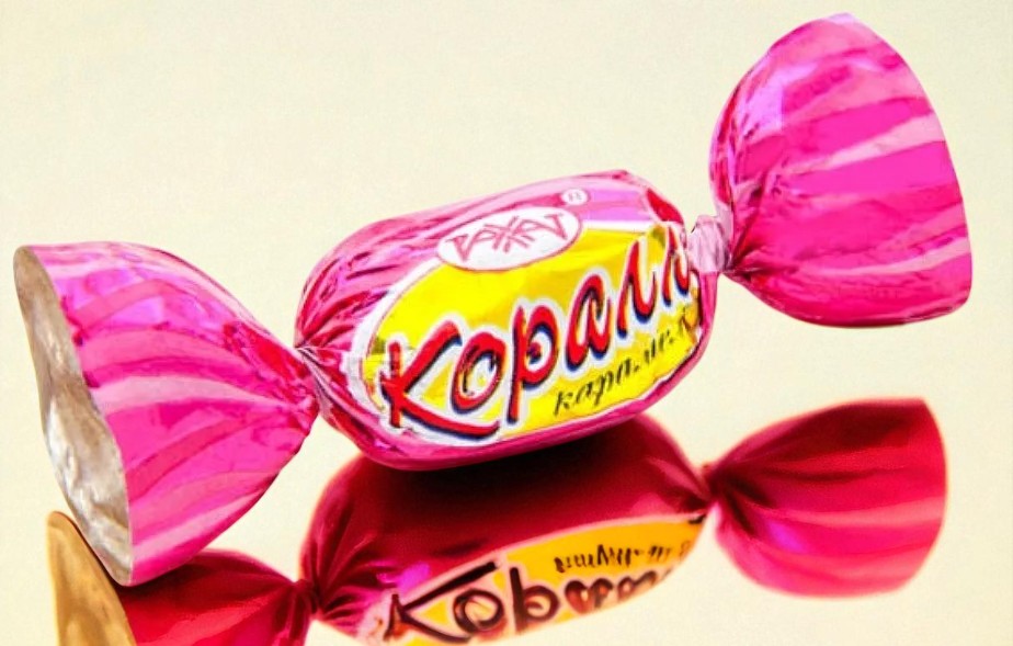 Карамель Коралл с оре.нач. 1,0 кг