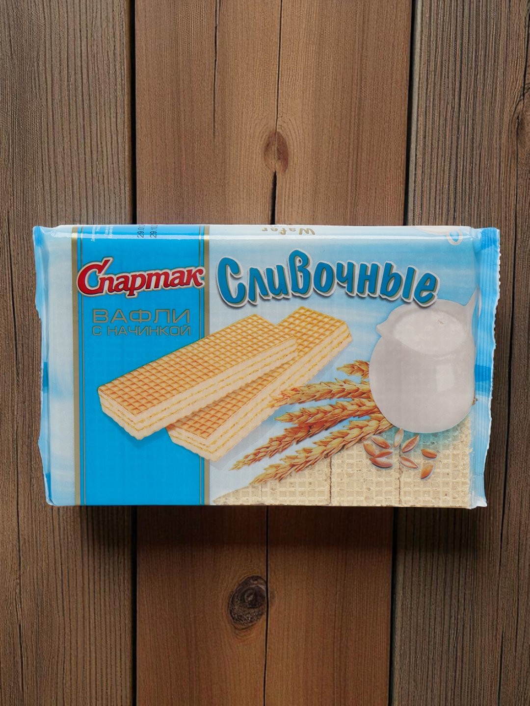 Спартак ВАФЛИ сливочные 4,1кг