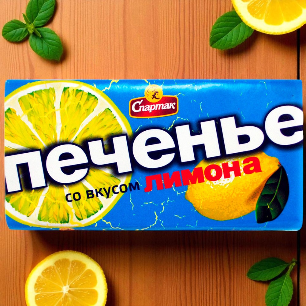 Спартак ПЕЧЕНЬЕ ЛИМОННОЕ 90г