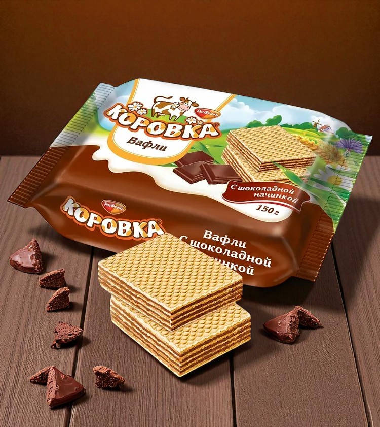 Вафельные труб. с фунд.нач. 150г