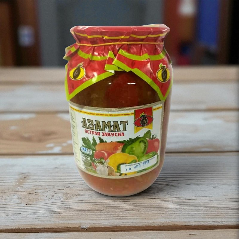 Салат Азамат Острая закуска 720г