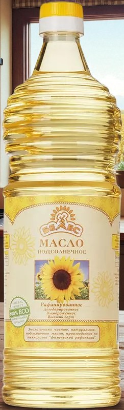 Масло подсолн. рафин. “Белес” 1,0 л