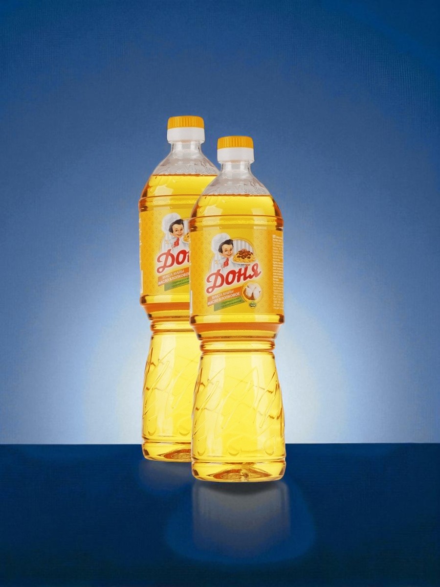 Масло хлопковое дезодор. “Доня” 920г
