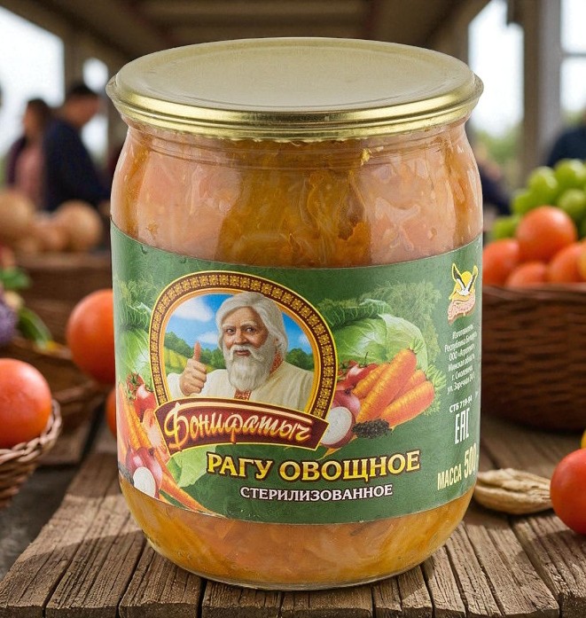 Рагу овощное Банифатич 500г ст/б