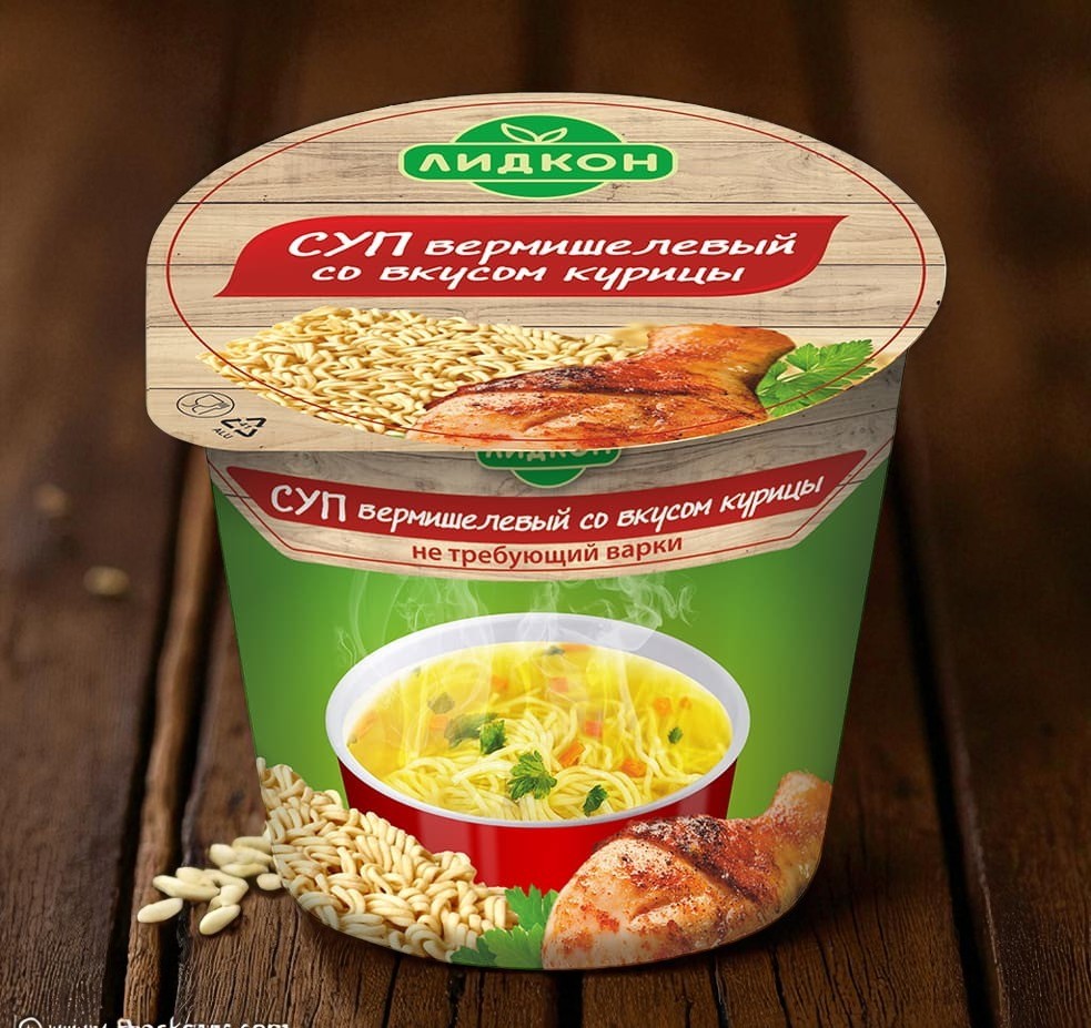 Суп вермишелевый со вкусом курицы 25 г