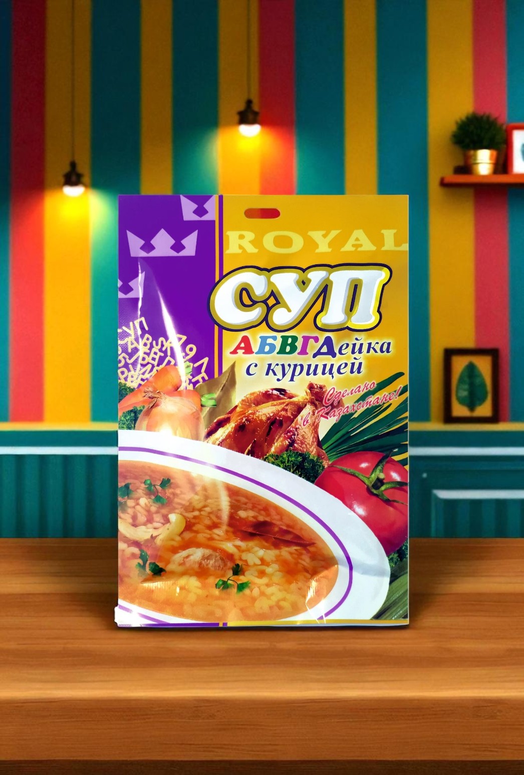 Суп АБВГдейка с курицей 65г