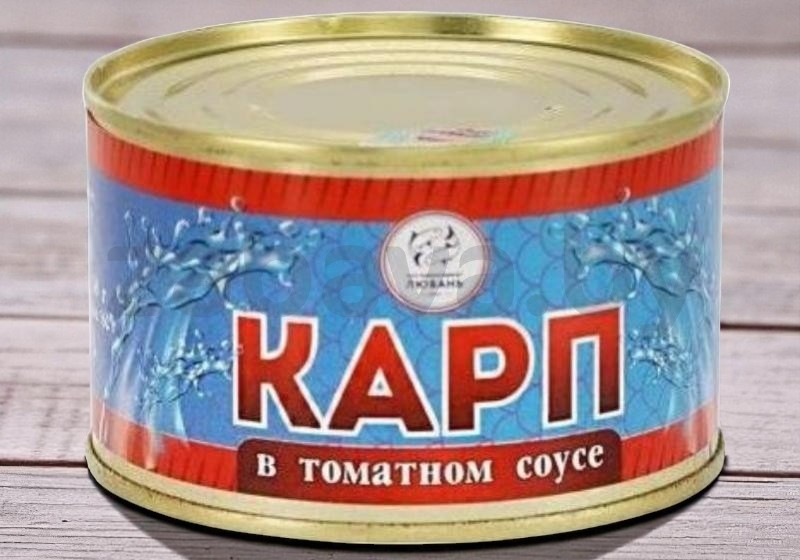 Карп в томатной заливке 230г