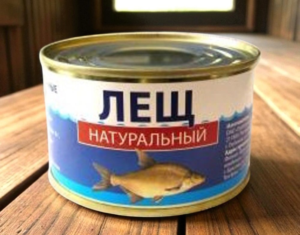 Лещ натур. в масле 230г