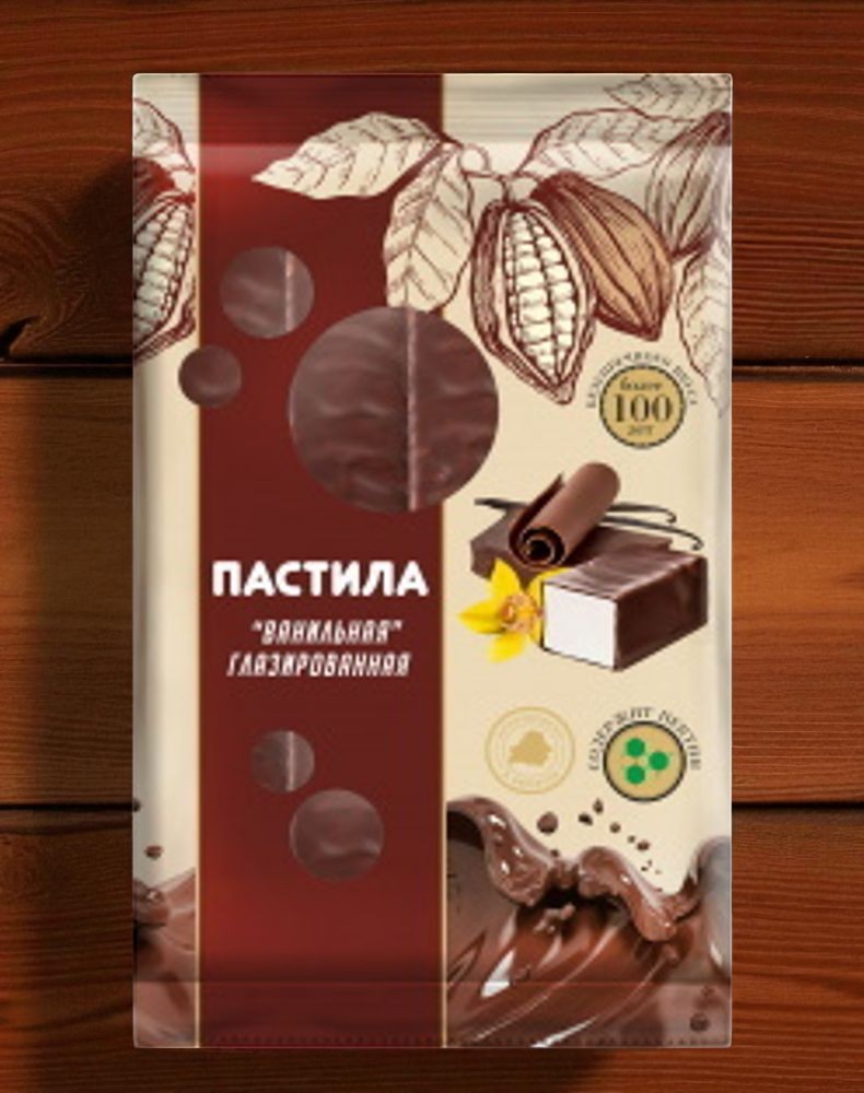Пастила Ванильная глазированная 240г