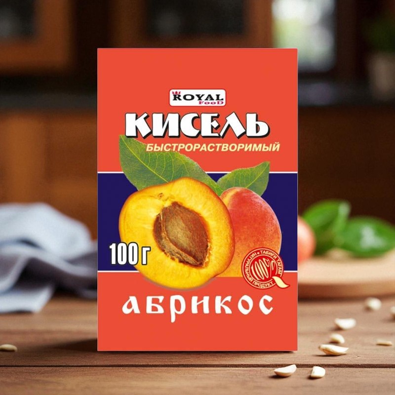 Кисель быстрораств. Абрикос 100г