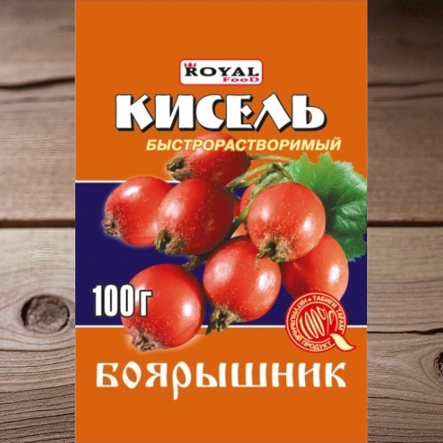 Кисель быстрораств. Боярышник 100г
