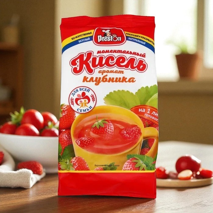 Кисель Клубника 160г