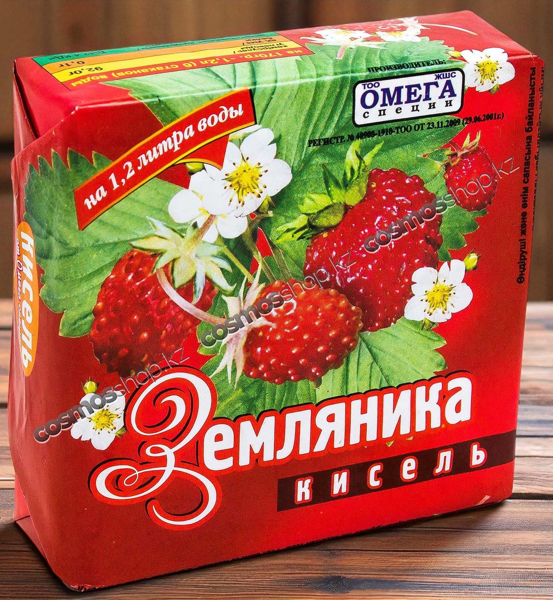 Кисель Земляника 170г
