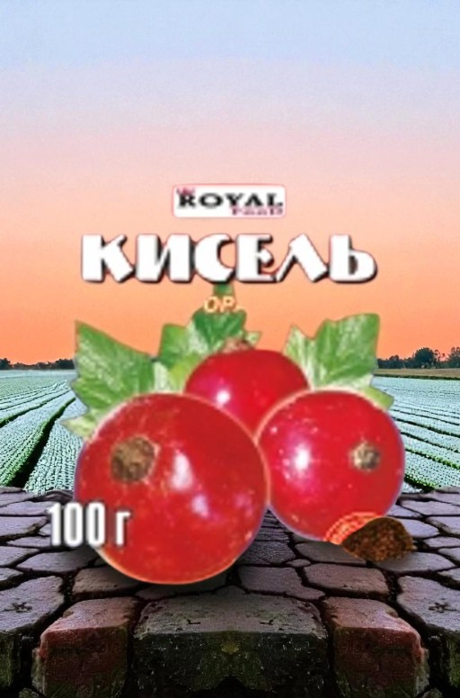 Кисель быстрораств. Красная смородина 100г