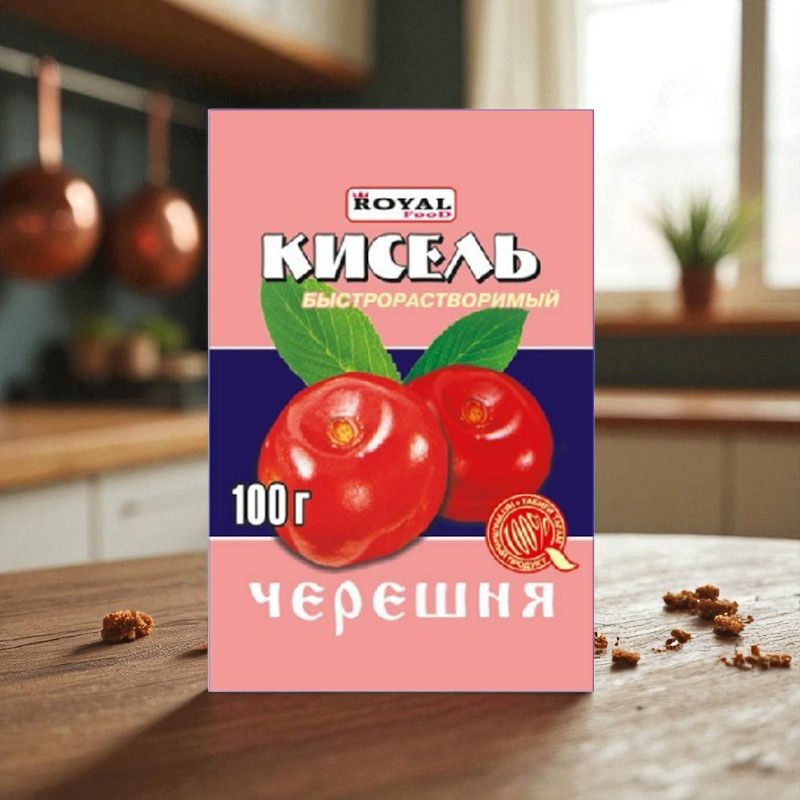 Кисель быстрораств. Черешня 100г