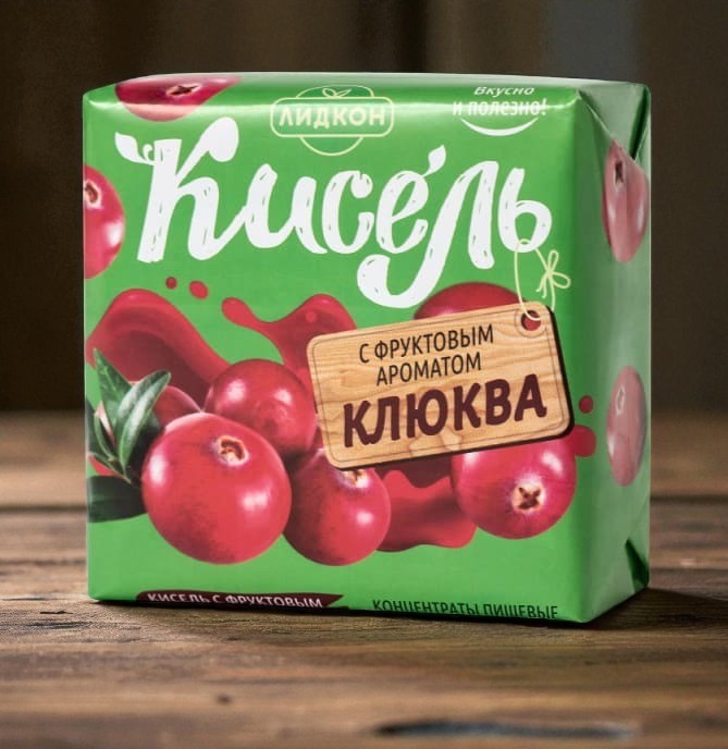 Кисель Лидкон Клюква 220г
