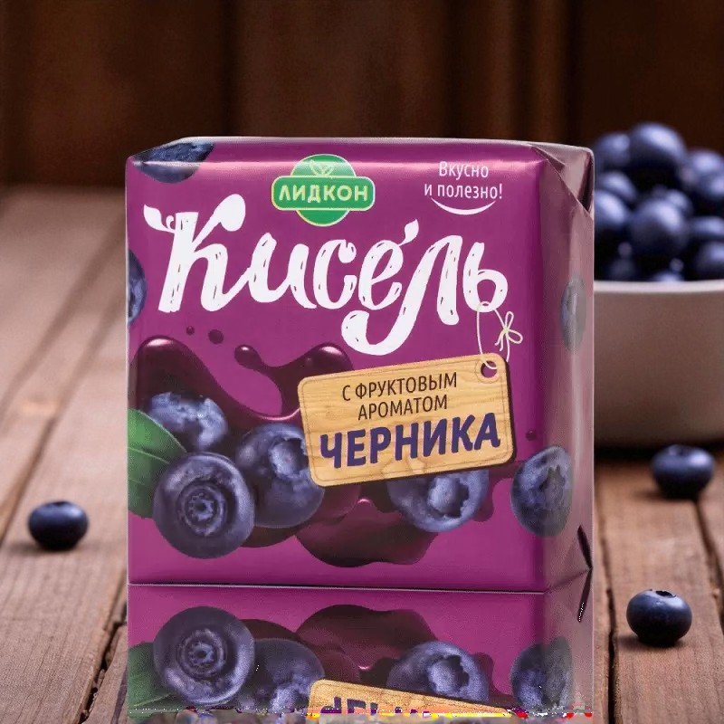 Кисель Лидкон Черника 220г