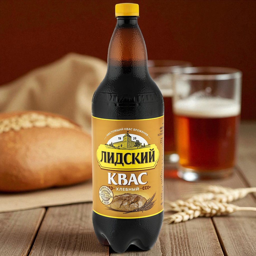 Квас “Лидский Хлебный” 1,5 л